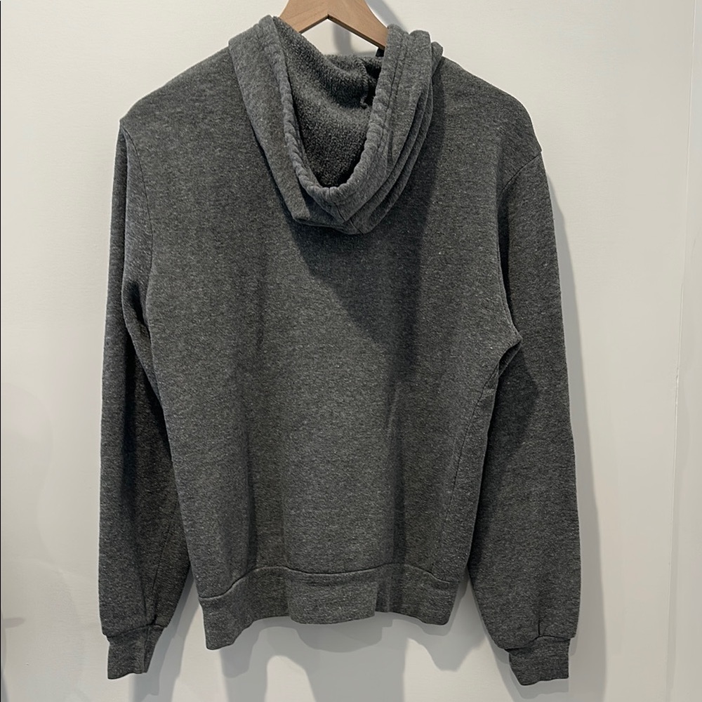 Alternative Apparel/ Strand Books Gray Sweatshirt Hoodie - Picture 2 of 5
